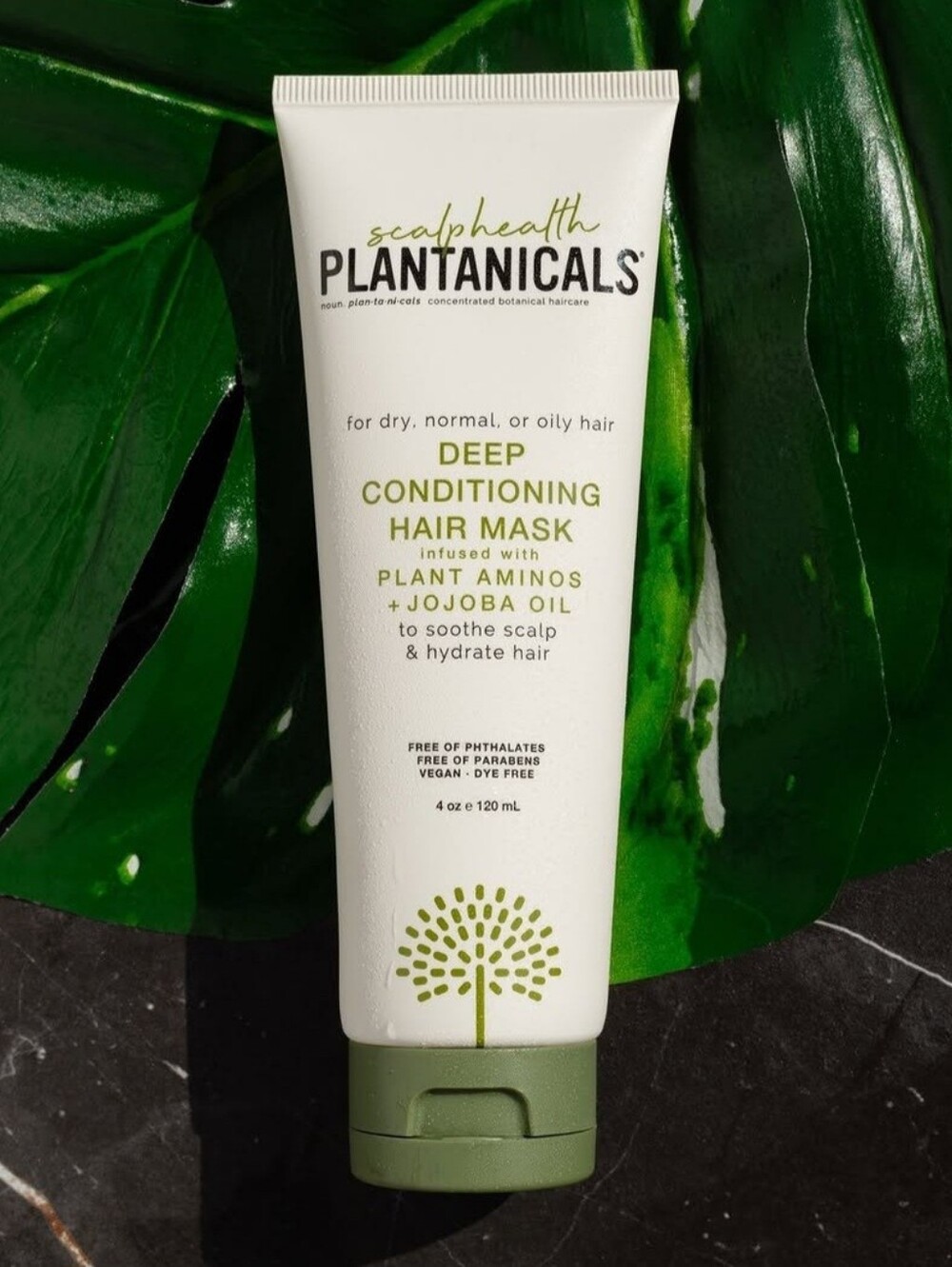 PLANTANICALS Deep Conditioning Hair Mask - Green